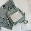 Bolsa de Ombro Transversal Versátil Estilo Japonês Alto Valor ins Estilo Acadêmico Soft Girl Lolita JK Grande Capacidade Bolsa Yummy Pain