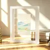 Moldura de foto transparente dupla face para mesa DIY moldura de espécime de vidro ornamentos quadrada 6 polegadas 7 polegadas 8 polegadas Moldura de foto A4 fabricantes atacado