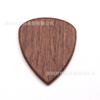 Púa de madera para guitarra con logo grabable metralla de madera folk bajo ukelele púa accesorios para guitarra
