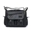 Nuevo Bolso Cruzado de Hombro Casual Estilo Coreano para Hombre, Portátil, Resistente al Desgaste e Impermeable, con Bolsillo para Botella de Agua, Multicapa