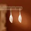 Pendientes de Gancho Geométricos Cepillados Soye Liuhen, Sencillos, con un Toque de Lujo y Sofisticación, Accesorios para Orejas de Diseño Único