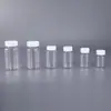 Fábrica de Origen Suministra Botellas de Plástico Transparentes de Boca Ancha Hechas de Material PET, Certificación de Grado Alimenticio, Seguras y Confiables