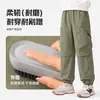 Fábrica de Origen Pantalones Funcionales Cortavientos Paracaidista para Niños Estilo Primavera/Otoño Amigables con la Piel Resistentes al Desgaste Pantalones de Montañismo Pantalones de Trabajo Multibolsillos