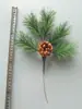Galhos de pinho com frutos galhos de pinho falsos paisagem de pinho agulhas de pinho pinho negro galhos de cipreste pinho de boas-vindas árvore de Natal cavalinha grande pinho