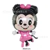 Transfronteiriço Desenho Animado Infantil Estilo Mickey Mouse Mickey Minnie Balão Festa Decoração Aniversário Balão de Filme de Alumínio