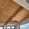 Tiras de bambu tecelagem sem fio tiras de bambu bambu tapetes de bambu teto de tecelagem de bambu parede decoração casa de hóspedes sala de chá cabana de madeira materiais de decoração