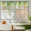Comércio Exterior Estilo Fresco Folhas Flores Borboleta Janela de Vidro Decoração de Casa Adesivos de Parede Autoadesivo Atacado Transfronteiriço
