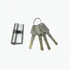 Ventas Directas de Fábrica de Cilindro de Cerradura para Puerta de Madera de Interior Y-70Mm de Cobre Puro, Accesorios de Cerradura Antipalanca de Alta Gama Universales de Múltiples Pistas al Por Mayor