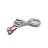 Conector de seguridad DC2.35 con moldeado por inyección, deslizador deslizante SR, a conector hembra médico de 4.0, cable conductor de fisioterapia