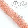 Contas pontiagudas de cristal para acessórios de joias DIY 3/4mm contas de vidro contas soltas acessórios criativos feitos à mão Contas de diamante