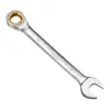 Llave de Doble Propósito Eléctrica Delixi Apertura de Flor de Ciruelo Bidireccional Llave Rápida 72 Dientes 6-32mm Llave de Carraca Manual