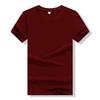 Custom round neck manga curta T-shirt custom work clothes class uniforme personalizado T-shirt publicitária camisa cultural logotipo impresso