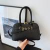 Bolsa Transversal Retro Nova 2026 para Mulheres, Grande Capacidade, Tendência Outono e Inverno Casual, Bolsa de Mão, Bolsa Concha
