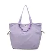 Bolsa de Viaje Tote Moderna para Viajes Cortos, Bolso de Hombro Portátil para Salidas, Bolso Versátil para el Trabajo, Bolsa de Tela Multibolsillos para Mujer