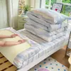 Juego de ropa de cama de tres piezas para dormitorio universitario de algodón, algodón puro, nuevo modelo 2026, sábana individual y funda de edredón, apto para todas las estaciones