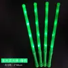 Baston LED luminoso de tamaño mediano con impresión de logo, palo electrónico parpadeante para apoyo en conciertos y animación de eventos