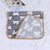 Cobertor para Animais de Estimação Transfronteiriço Tapete de Chão, Estampa Fofa de Pata de Desenho Animado, Ninho para Gatos Resistente a Mordidas, Tapete Universal de Pelúcia Veludo Coral para Cães para Todas as Estações