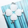 Colgante de corazón de amatista con piedra natural de 15 mm, ideal para hacer collares, pendientes y joyas de corazón.