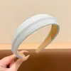 Diadema con Diseño de Corona Alta para Hacer que el Rostro Parezca Más Pequeño, Lujo Ligero, Antideslizante, Tejido, Patrón de Cuadros y Lunares, Sensación de Alta Gama para Adultos y Mujeres Jóvenes