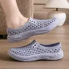 Zuecos sin cordones para hombre, Sandalias de verano transpirables antideslizantes de punta cerrada, Zapatos casuales para exteriores, de trabajo, para el agua, al por mayor