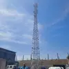Torre de Comunicación Estructura de Acero de Cuatro Columnas Perfil Angular Galvanizado en Caliente Base de Cuatro Esquinas Torre de Estación Base Personalizada para Uso en Zonas Montañosas Remotas