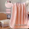 Conjunto de toalla de baño y gorro para secar el cabello de moda en vellón de coral, engrosado y sin pelusa, más absorbente que el algodón, adecuado para estudiantes
