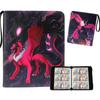 Fabricante Venta al por Mayor Transfronteriza Libro de Cartas Pokemon 4/9 Rejillas de Palacio Pokemon PU Cuero Cremallera Libro de Almacenamiento de Cartas