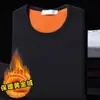 Camiseta interior térmica de invierno para hombre, talla grande, cómoda, de manga larga, cálida y casual, engrosada y con forro polar