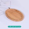 Bandeja de Madera Personalizada Bandeja para Tazas de Té Estilo Japonés Plato para Comedor en Casa Plato Pequeño para Snacks Plato de Frutas de Moda Plato para Postres