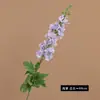 Flores Artificiais de Delfínio Hidratantes de Alta Qualidade com Toque Realista para Decoração de Casamento, Decoração de Chão de Sala de Estar, Flores Artificiais Atacado