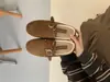 Mocasines de Suela Blanda para Mujer, Otoño/Invierno 2026, Zapatos de Conducir sin Cordones, Commute Casual, Elegantes, con Terciopelo Adicional, Tacón Grueso, Zapatos de Vestir