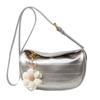 Bolso bandolera con patrón de anguila popular de este año 2024 nueva moda bolso pequeño para ir al trabajo retro ligero de hombro bolso de mujer