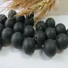 Venda Direta da Fábrica Contas Acrílicas Pretas Fosqueadas Contas Fosqueadas Multiespecificação Acessórios para Miçangas Manuais DIY Joias Atacado