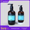 Kang Yue 300/500ml cosméticos garrafa de plástico transparente redondo ombro shampoo garrafa de gel de banho garrafa PET garrafa de plástico