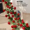 Decoración de Pared de Flores de Hortensia Artificial para Puertas, Arreglo Floral Atmosférico, Cascada de Flores Falsas de Lujo Ligero para Paisajismo, Hojas Verdes Artificiales