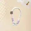 Lanyard para Teléfono Móvil de Cara Sonriente Popular Llavero Cuerda Trenzada para Muñeca Cadena Anti-Pérdida para Teléfono Móvil Regalo de Vacaciones Cuerda para Cámara Ccd