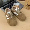 Sapatos Femininos Versáteis e Modernos, Novos Tênis de Treino Alemães para Primavera e Outono, Tênis Esportivos Casuais Leves Confortáveis e Tendência Retrô Artístico