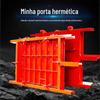 China material de mina MMB impermeável porta fechada material real à prova de fogo porta fechada fábrica porta plana à prova d'água