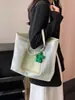 Bolsa de Gelatina Transparente para Mujer 2026 Nueva Moda Tendencia Primavera y Verano Bolso de Hombro Popular Simple Gran Capacidad Bolso Tote para Viajes