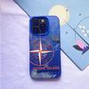 Funda de teléfono de la marca de moda IMD Stone Island para Apple 13, iPhone 14plus/12Promax, etiqueta 11, color plata