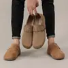 Zapatos para hombre tipo Birkenstock, de suela gruesa, que aumentan la altura, completamente cerrados, colección primavera 2026, con hebilla de cinturón, cómodos y versátiles, con puntera ancha