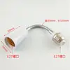 Base de Rosca E27 Portalámparas Extendido Bombilla Portalámparas Giratorio Universal Base Roscada Extensión Puerto de Lámpara Conector Accesorios DIY