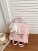 Mochila de mujer con estampado de estrellas transfronteriza 2026 nueva moda moderna bolso de mano versátil mochila mini para estudiante de viaje