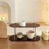 Estante de Exhibición de Vasos de Agua a Cuadros de Moda, Estante de Almacenamiento de Tazas de Té Multicapa para Escritorio de Sala de Estar, Estante para Colocar Tazas de Despensa de Oficina
