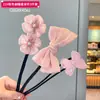 Ferramenta de Penteado Infantil Acessório de Cabelo Flor Fofa para Meninas Estilo Coreano Trançado Coque Despojado Ferramenta de Penteado