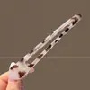 Pinza de pelo elegante para mujer, pinza de torsión de alta gama para la parte posterior de la cabeza, pasador floral, accesorio para el cabello, pinza de pico de pato