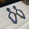 Brincos de Franja Florais com Zircônia Esmeralda e Agulha de Prata, Brincos da Moda de Luxo Leve de Alta Qualidade, Acessórios de Orelha Estilosos e Versáteis
