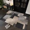 Capachos de Entrada de Casa de Alta Qualidade, Tapetes Personalizados, Carpetes de Pelo em Laço Cortáveis para Sala de Estar e Quarto, Resistentes a Manchas
