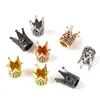 Cuentas de Circonita Incrustadas en Cobre Cuentas Espaciadoras Accesorios para Pulseras Piezas para Joyería DIY Pulsera Collar Broche Broche Espaciador Piezas para Accesorios de Cabello Hechos a Mano