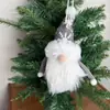 Navidad Nuevo Papá Noel de Simulación Colgante de Peluche Adorno Campana de Navidad Muñeca Colgante Decoración de Árbol de Navidad Santo